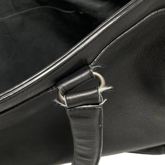 Auth BALENCIAGA Black Out City 459509 Black Leather Handbag - Picture 11 of 16